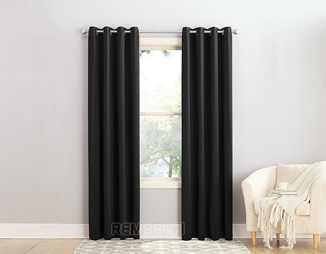Rèm màu đen - Điểm nhấn hiện đại cho căn phòng của bạn