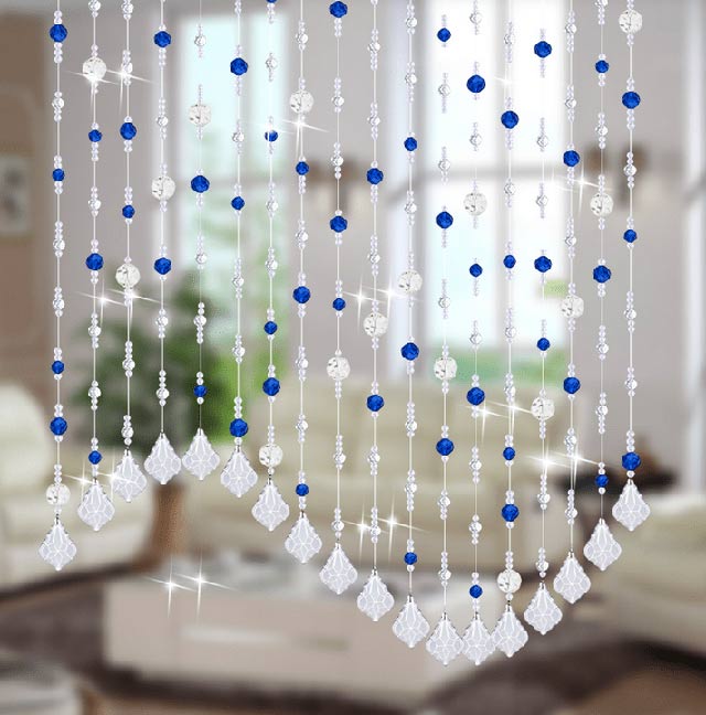 Cách làm rèm cửa sổ đơn giản với những hạt cườm xinh xắn
