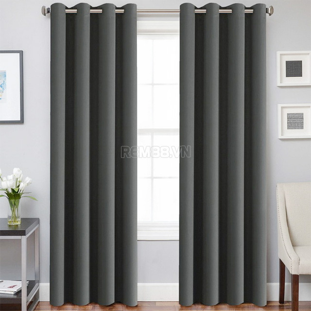 Bạn nghĩ sao về mẫu rèm cửa màu xám đen sang trọng và đẳng cấp?