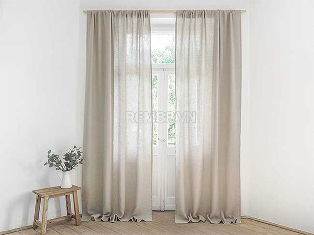 Rèm cửa Linen là loại rèm đặc biệt an toàn, thân thiện với môi trường
